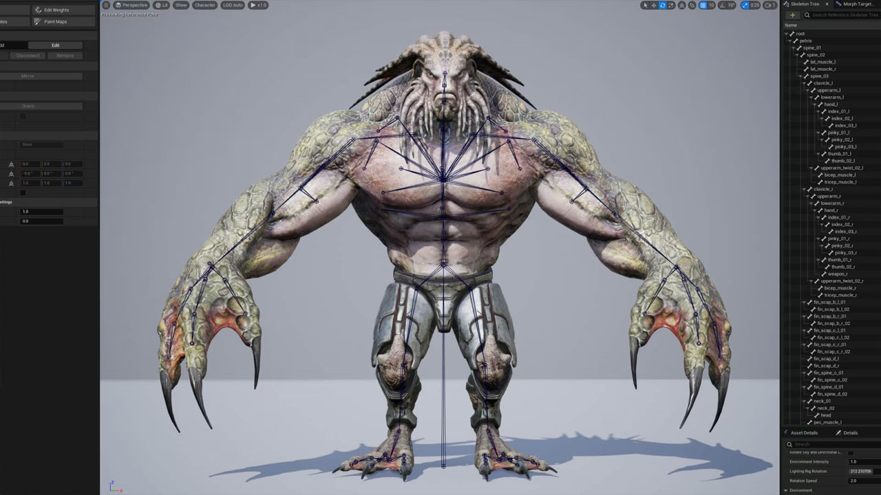 What's new in Unreal Engine 5.3? Skeletal Editor