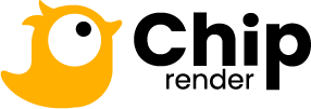 Chip Render Farm - Large logo