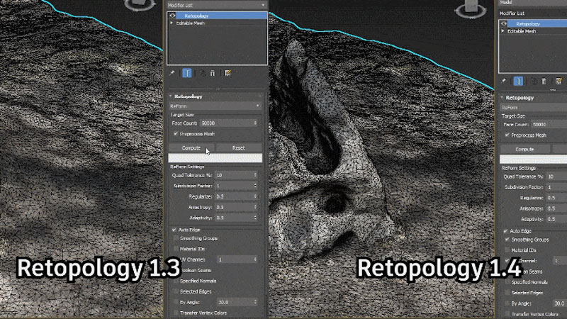 What's new in 3ds Max 2024.2 - Retopology