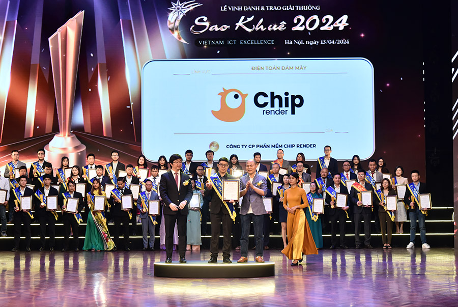Chip Render was honored at the 2024 Sao Khue Awards - CEO nguyen viet duc shares